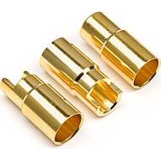 👉 Female gold connectors (6.0mm dia) (3 pcs)