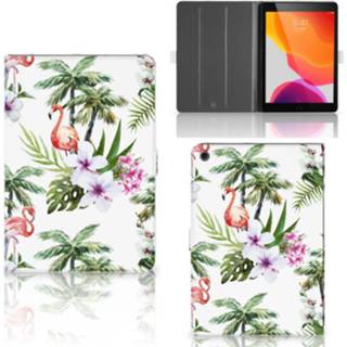 👉 Flip case Apple iPad 10.2 (2019) Flamingo Palms 8720091995031