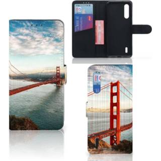 👉 Flipcover Xiaomi Mi 9 Lite Flip Cover Golden Gate Bridge 8720215027358