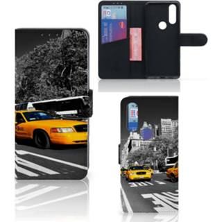 👉 Flipcover Motorola One Action Flip Cover New York Taxi 8720215149609