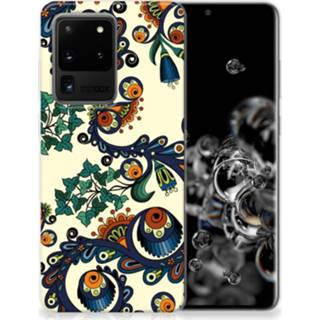 👉 Siliconen hoesje Samsung Galaxy S20 Ultra Barok Flower 8720215162363