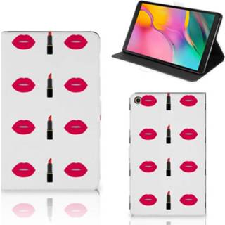 👉 Tablethoes Samsung Galaxy Tab A 10.1 (2019) Tablet Hoes Lipstick Kiss 8720215184945