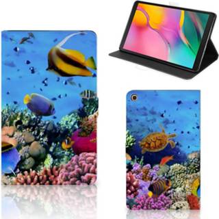 👉 Flipcase Samsung Galaxy Tab A 10.1 (2019) Flip Case Vissen 8720215275438