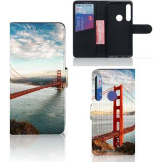 👉 Flipcover Motorola One Macro Flip Cover Golden Gate Bridge 8720215451528