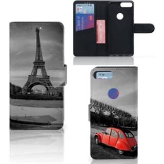 👉 Flipcover Alcatel 1S (2019) Flip Cover Eiffeltoren 8720215573329