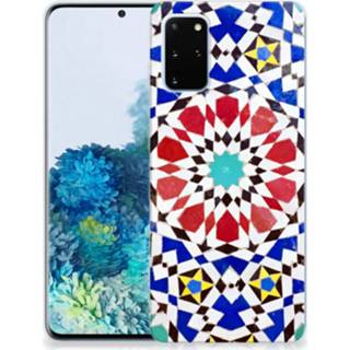 👉 Siliconen hoesje Samsung Galaxy S20 Plus TPU MozaÃ¯ek 8720215683035