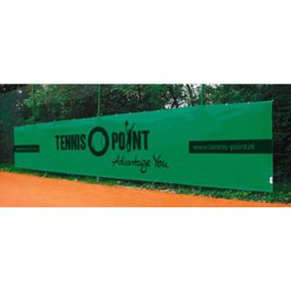 👉 Winddoek One Size groen Tennis-Point 12x2m 4058061064512