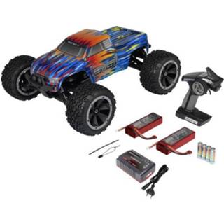 👉 Batterij Reely BIG1 1:8 Brushless RC auto Elektro Monstertruck 4WD RTR 2,4 GHz Incl. accu, oplader en batterijen voor de zender 4053199949953