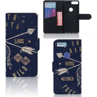 👉 Flipcover Alcatel 1S (2019) Flip Cover South Dakota 8720215882339