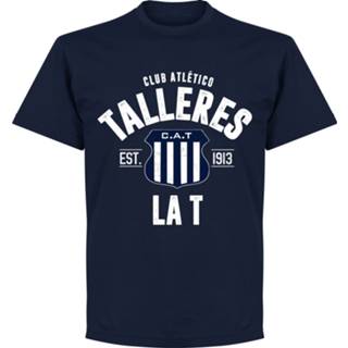 👉 Shirt Navy Blauw Club Atlético Talleres Established T-Shirt -