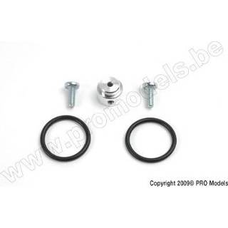 👉 Propeller meenemer met flexibele propeller bevestiging 8mm voor 2,3mm as