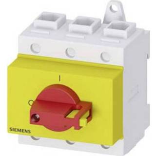 👉 Rood geel Belastbare scheidingsschakelaar Rood, 3-polig 50 mmÂ² 100 A 690 V/AC Siemens 3LD27300TK13 4011209403697