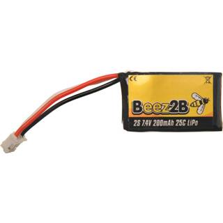 👉 Beez2B 200mAh 2S 7.4V 25C LiPo accu - UMX series