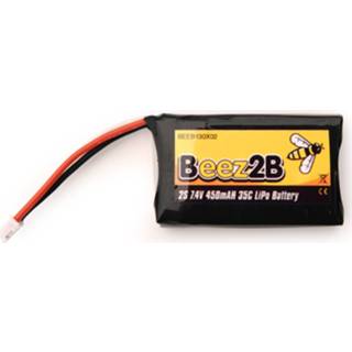 👉 Beez2B 450mAh 2S 7.4V 25C LiPo accu - 130X