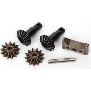 👉 Gear set, differential (output gears (2)/ spider gears (2)/ spider gear shaft, carrier support) (TRX-6882X)