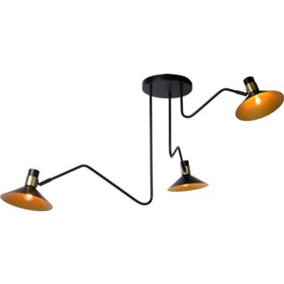 👉 Goud zwart Lucide PEPIJN Plafonnière 3xE14 / 5411212051103