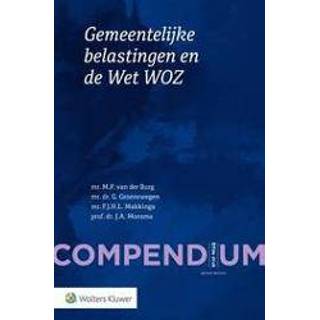 👉 Compendium Gemeentelijke belastingen en de Wet WOZ. M.P. van den Burg, Paperback 9789013154979
