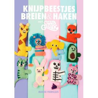 👉 Knijpbeestjes breien en haken met Club Geluk. Voorsluijs, Marieke, Paperback 9789043921701