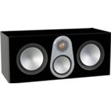 👉 Centerspeaker zwart zilver piano black Monitor Audio: Silver C350 Centre - High Gloss