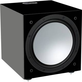 👉 Subwoofer zwart zilver piano black Monitor Audio: Silver W-12 - High Gloss 5060028971879