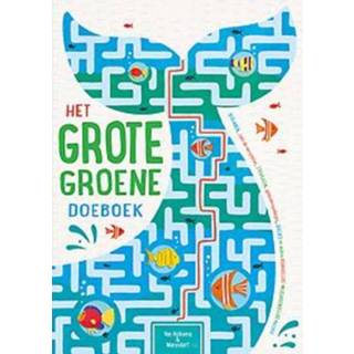 👉 Doeboek groene Het grote doeboek. Doolhoven, zoek-deverschillen, zoekplaten, geheugenspelletjes, quizjes en andere vermakelijke milieuvriendelijke puzzels!, Maeve Binchy, Paperback 9789000372669