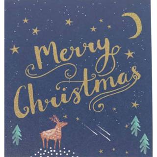 👉 Kerstkaart active - Merry Christmas (Set van 5) 5015877408052