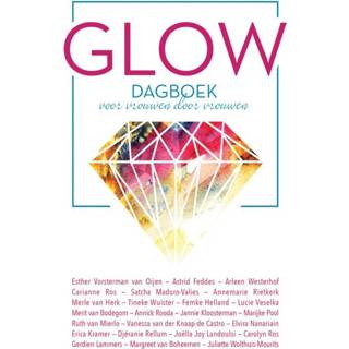 👉 Dagboek vrouwen Glow. voor door vrouwen, Feddes, Astrid, Hardcover 9789490489533