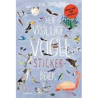 👉 Stickerboek Het vrolijke vogel stickerboek. Zommer, Yuval, Paperback 9789047710943