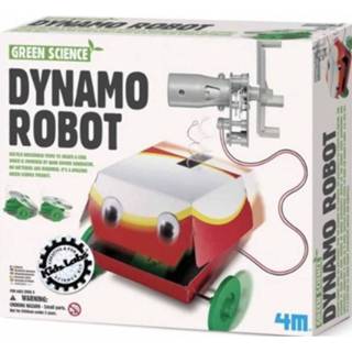 👉 4M Kidzlabs GREEN SCIENCE: DYNAMO ROBOT. HW