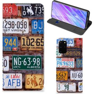 👉 Standcase Samsung Galaxy S20 Plus Stand Case Kentekenplaten 8720215991581