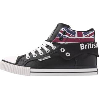 Hoge sneakers zwart synthetisch 39 male mannen ROCO Heren union jack print - maat 8720134119318