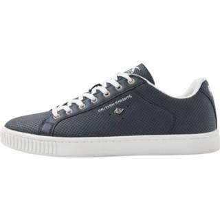 👉 Lage sneakers blauw synthetisch 39 male mannen DUKE Heren - Donker maat 8720134082834