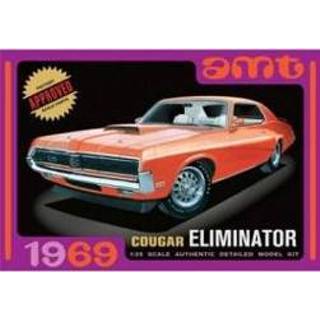 👉 AMT 1969 Mercury Cougar Orange 1/25