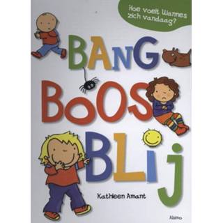 👉 Bang boos blij. een kijkboek met versjes, Kathleen AmantAmant, Hardcover 9789059329393