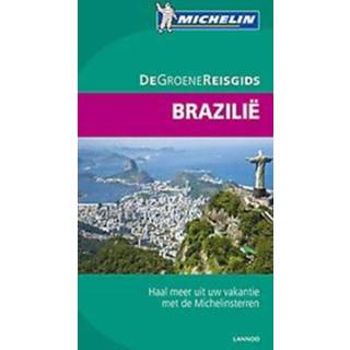 👉 Reis gids groene De Reisgids Brazilie. Michelingids, Paperback 9789020969290