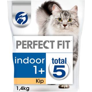 👉 Katten voer Perfect Fit Droogvoer Adult Indoor Kip - Kattenvoer 1.4 kg 4008429090080 4008429088360