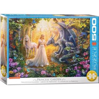 👉 Puzzel XL engels legpuzzels Princess Garden (500 stukjes) 628136354585