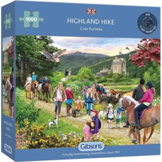 👉 Puzzel engels legpuzzels Highland Hike (1000 stukjes) 5012269062953