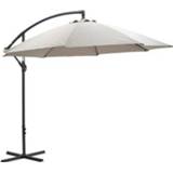 👉 Zweefparasol zand polyester cr�me Garden Impressions Athene �300 cm - 8713002110999