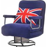 👉 Fauteuil blauw X1 multifunctionele eenpersoons lunch break slaapbank (blauw) 6922936956197