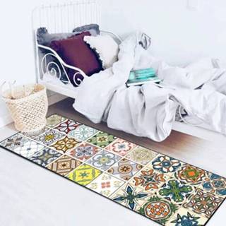 👉 Tapijt Moderne geometrische keuken anti-Skid mat tapijten grootte: 40x60cm + 40x120cm 8733253374773
