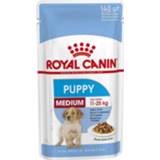 👉 Hondenvoer medium Royal Canin Puppy Natvoer - 10x140 g 9003579008324