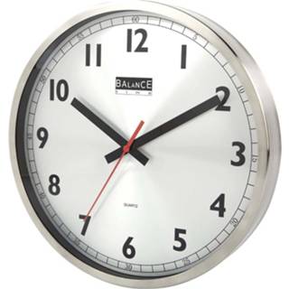 👉 Balance 506575 Wall Clock 30 Cm Analogue Aluminum