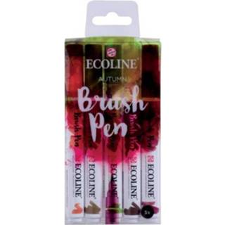 👉 Brushpen Talens Ecoline Set Herfst Assorti Blister 8712079408251