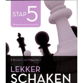 👉 Lekker schaken stap: 5 strategie/koningsaanval/eindspel. de nieuwe manier om goed te leren schaken, Wijgerden, Cor van, Paperback
