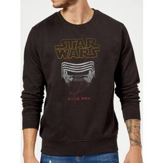 👉 Star Wars Kylo Helmet Sweatshirt - Black - XXL - Zwart