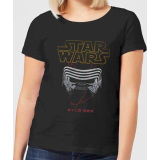 👉 Star Wars Kylo Helmet Women's T-Shirt - Black - XXL - Zwart