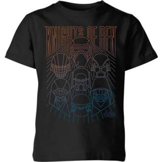 👉 Shirt zwart kinderen Star Wars Knights Of Ren Kids' T-Shirt - Black 98/104 (3-4 jaar)