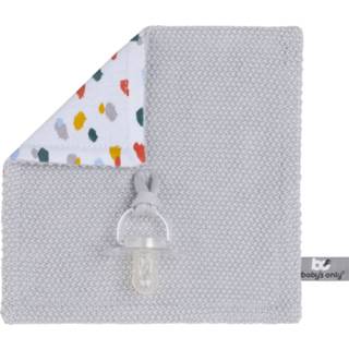 Speendoekje zilvergrijs leaf baby's Only 8720088333495
