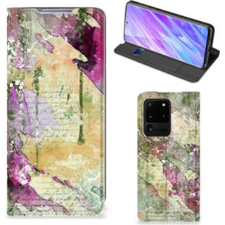👉 Bookcase Samsung Galaxy S20 Ultra Letter Painting 8720215758917